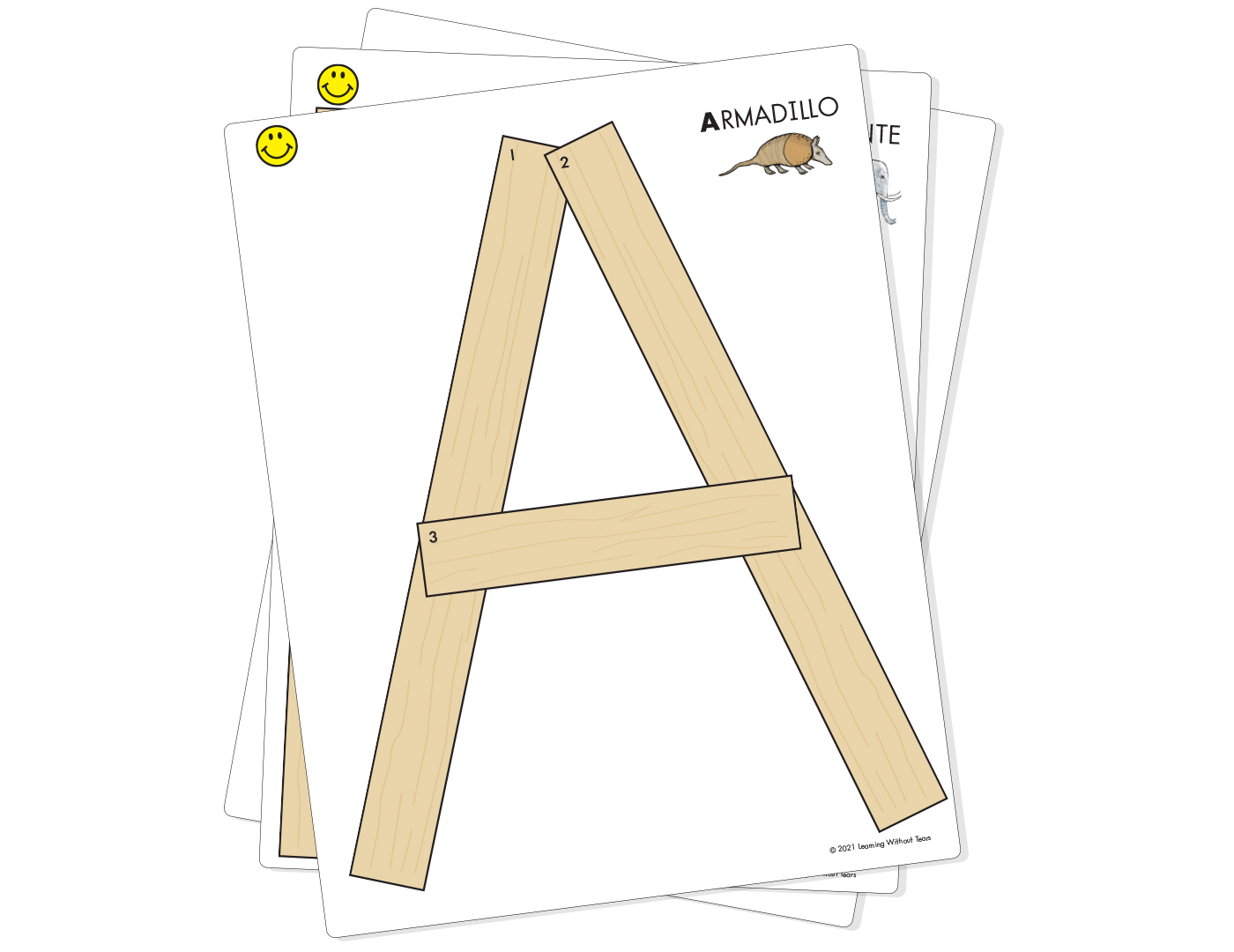 American Crafts Die Cuts with View Letterboards, Natural, 10 x 20
