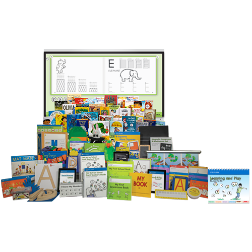 Product: Get Set for School Complete Pre-K Program, Dual Language